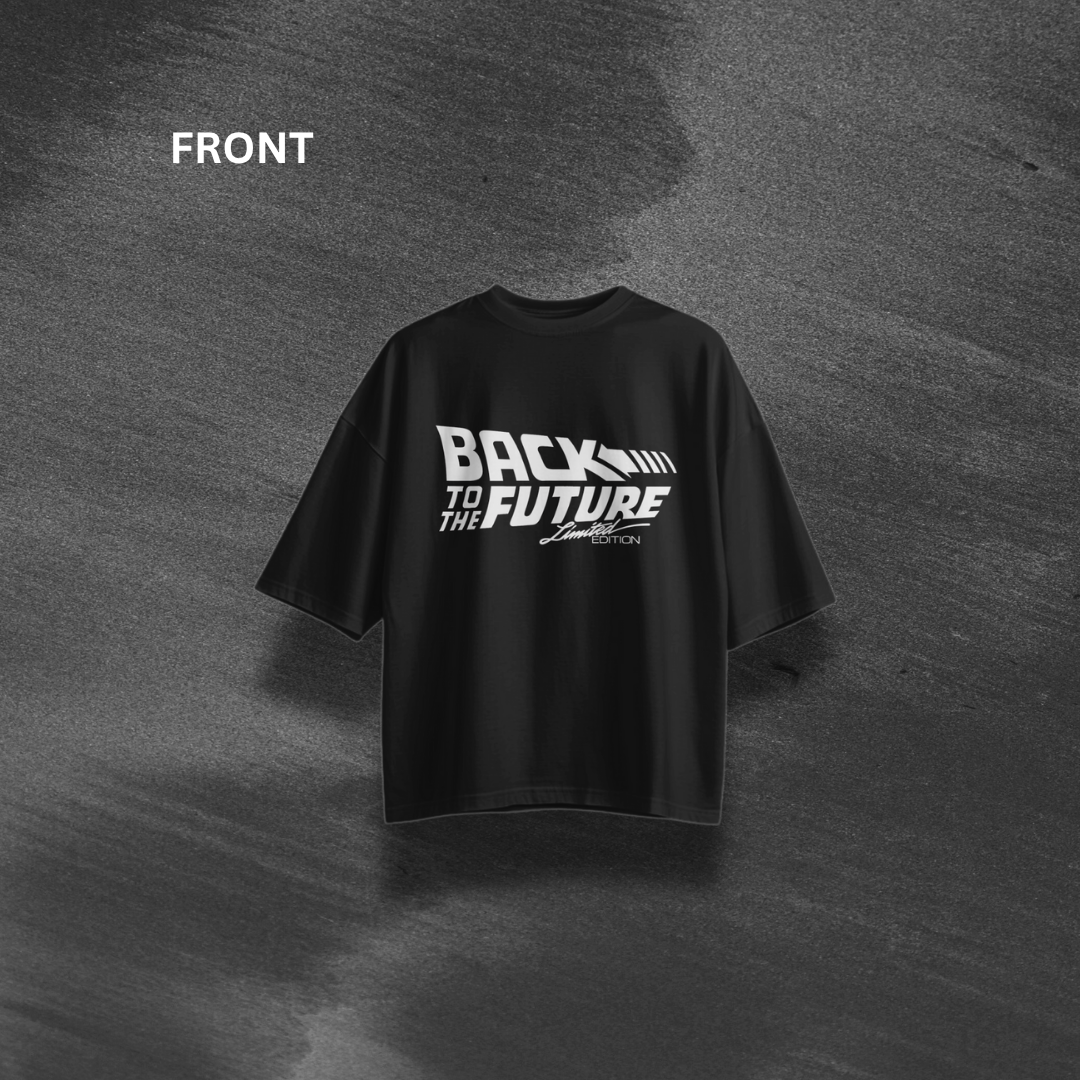 Back To The Future Oversized T-Shirt
