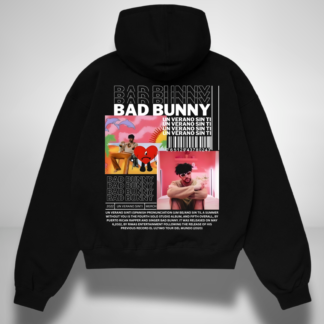 Bad Bunny Oversized Hoodie