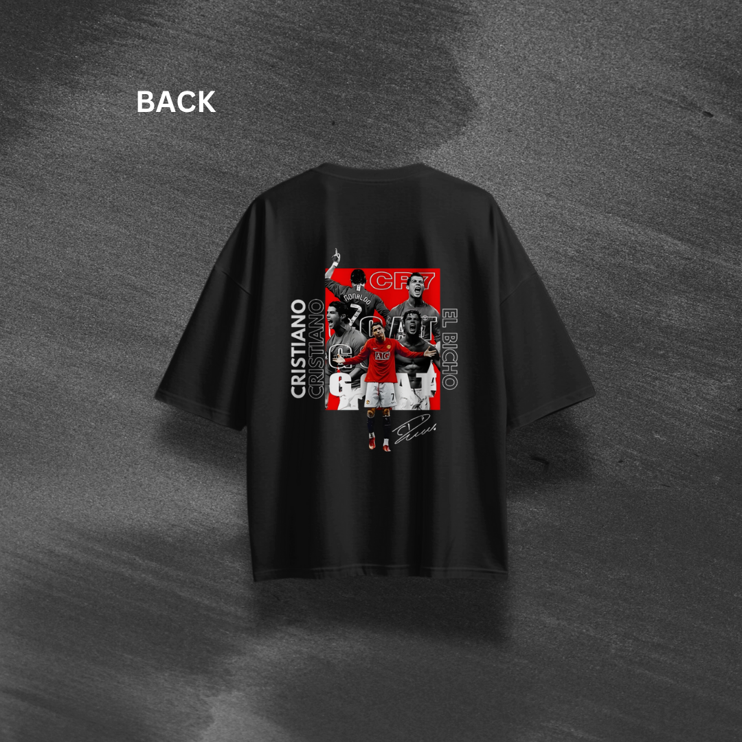 Cristiano Ronaldo (CR7) Oversized T-Shirt