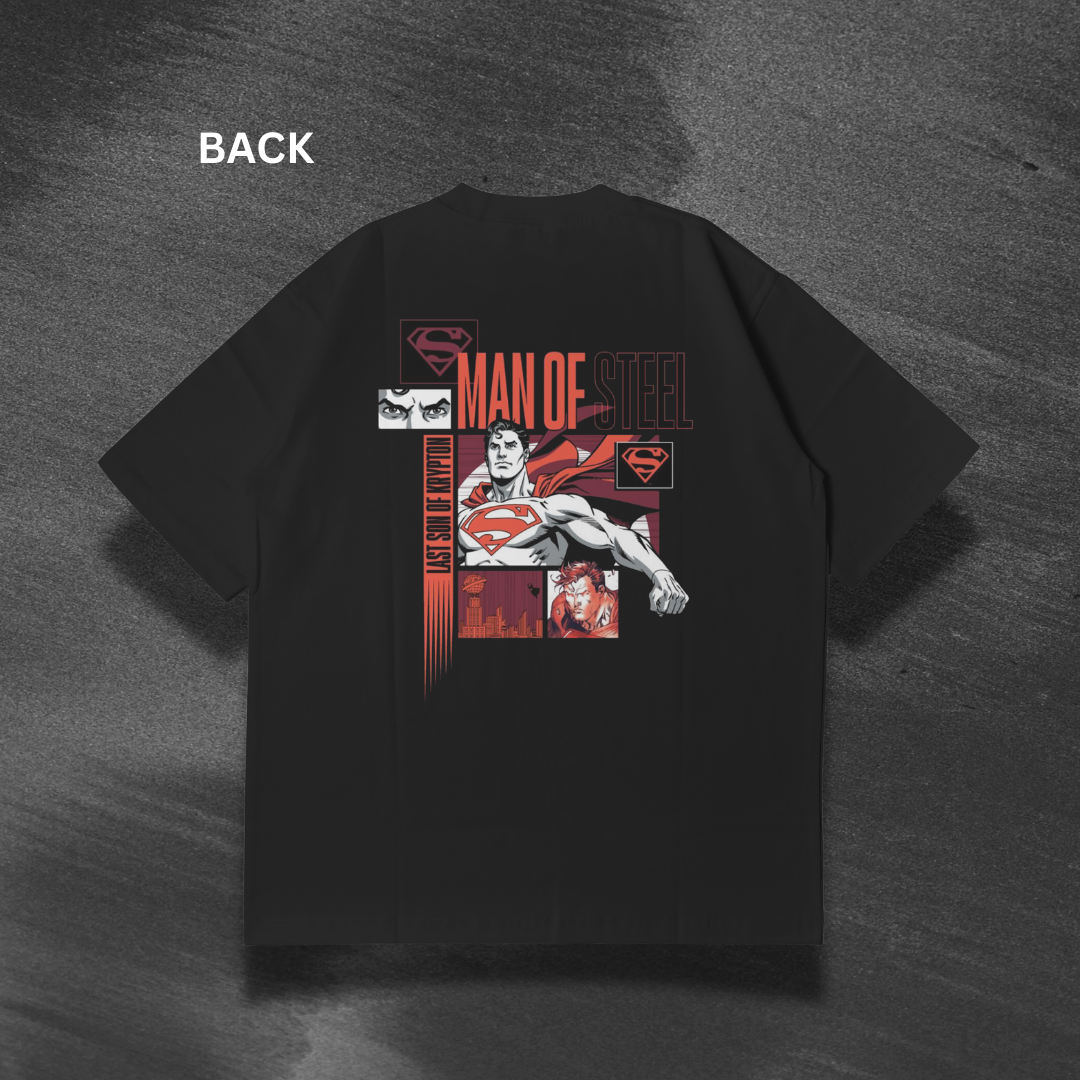 Man of Steel Oversized T-Shirt