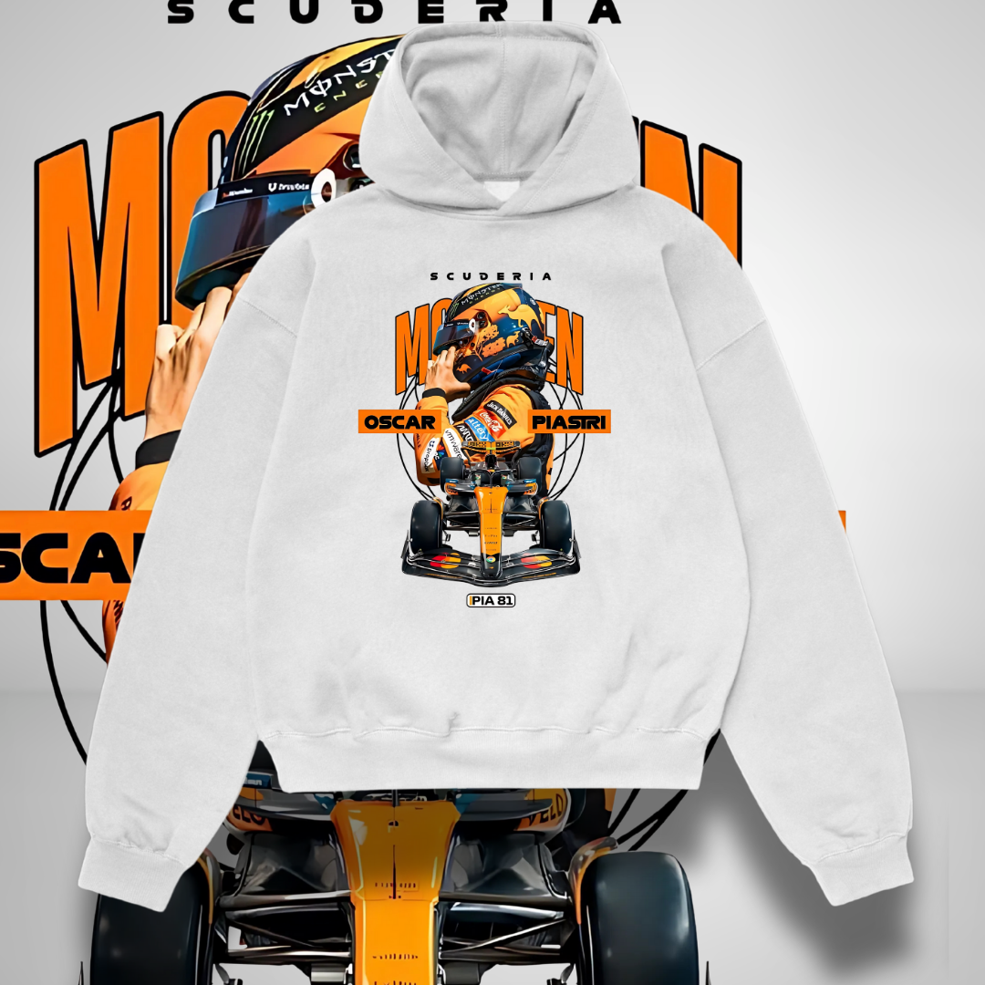 Oscar Piastri McLaren F1 Oversized Hoodie