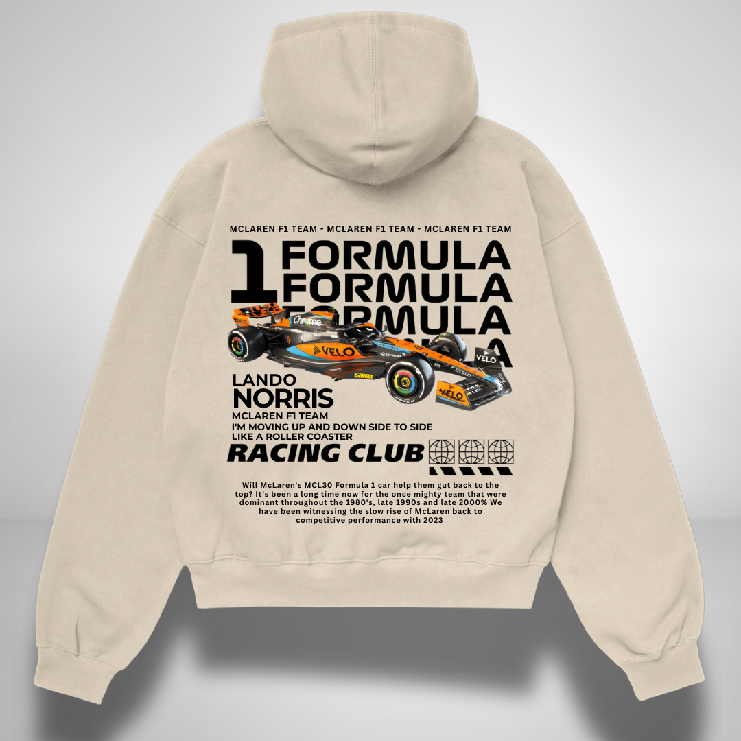 Lando Norris McLaren F1  Oversized Hoodie