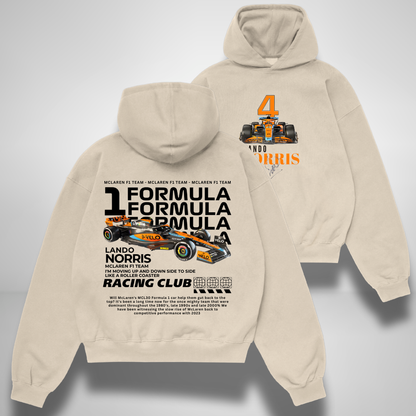Lando Norris McLaren F1  Oversized Hoodie