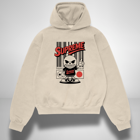 Barcode Supreme Oversized Hoodie