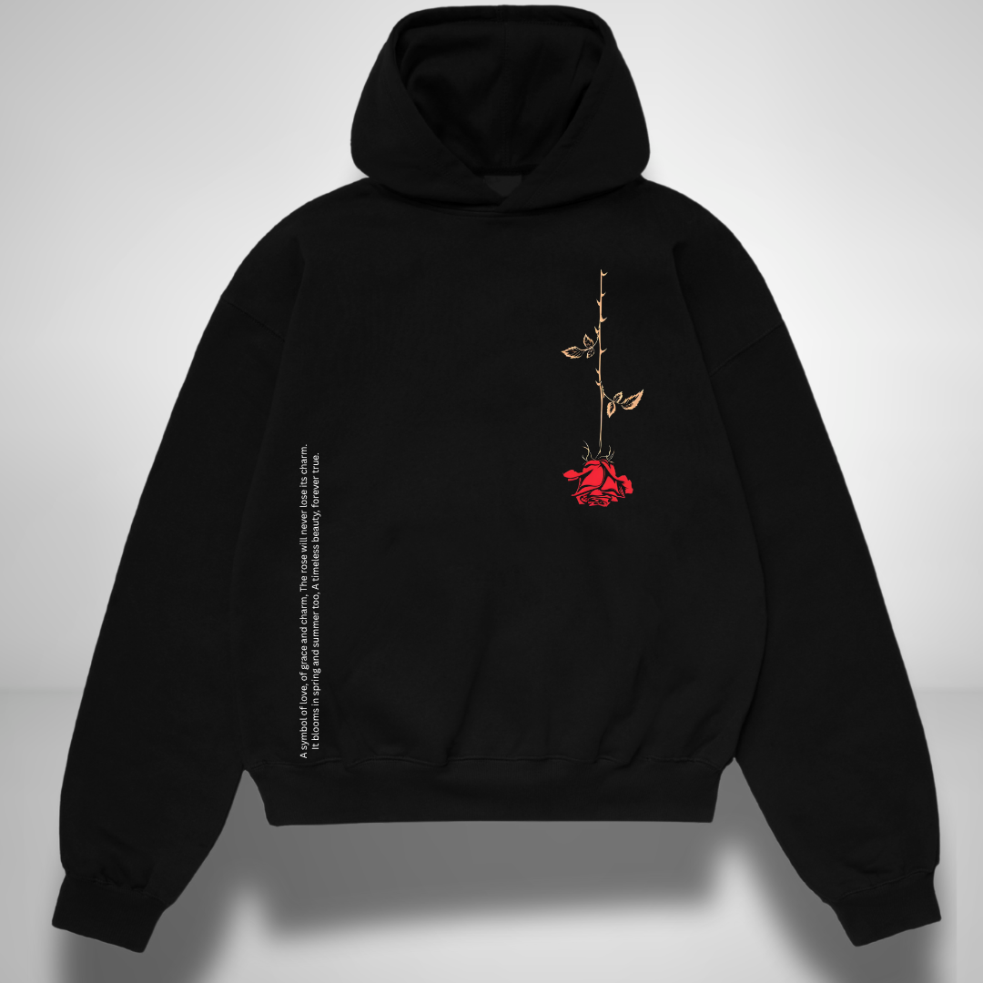 Rose Oversized Hoodie