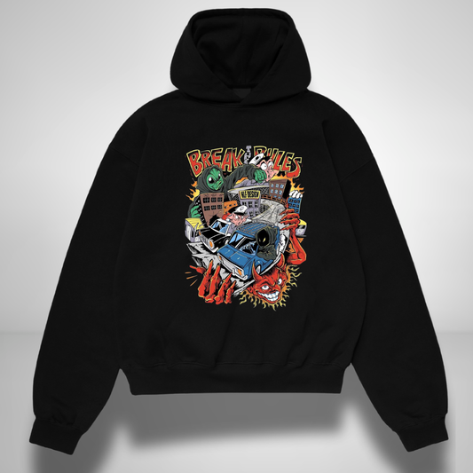 Break The Rules Oversized Hoodie