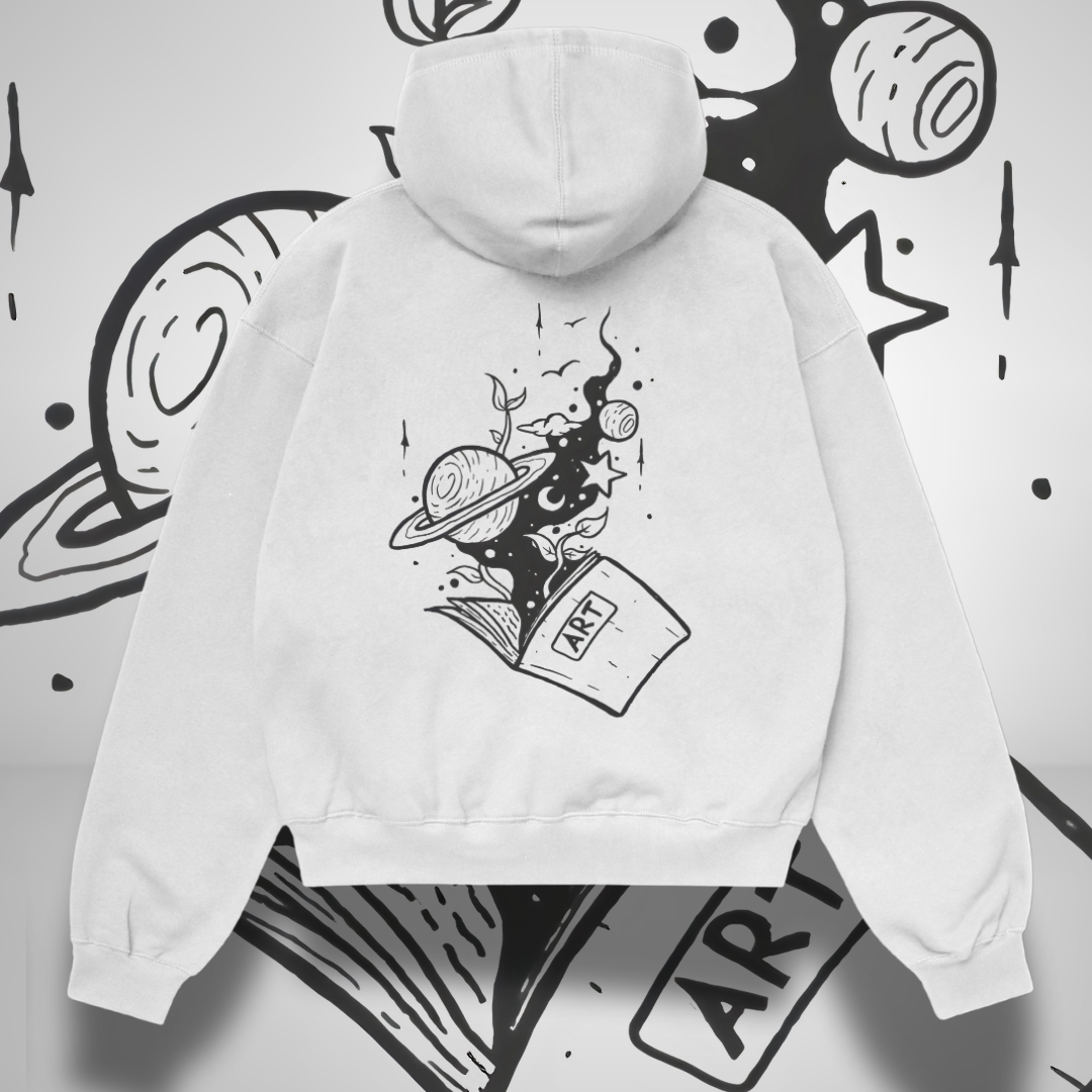 Astro Art Oversized Hoodie