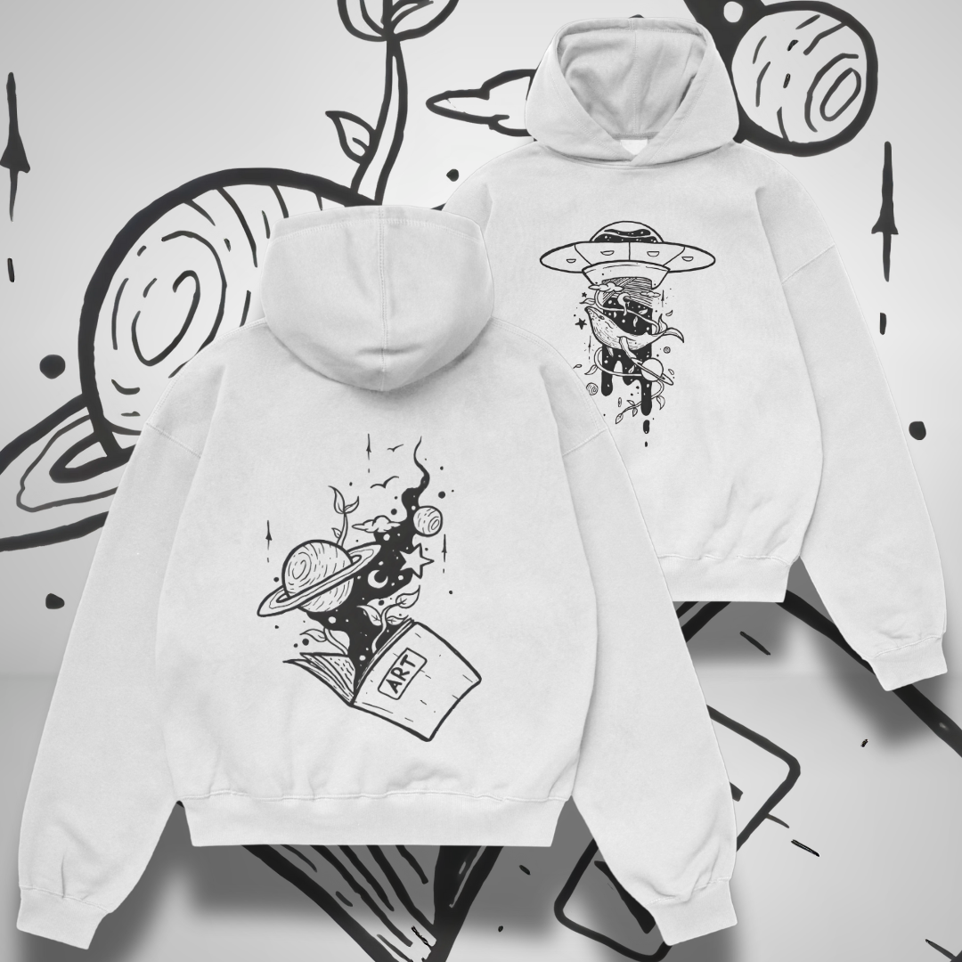 Astro Art Oversized Hoodie