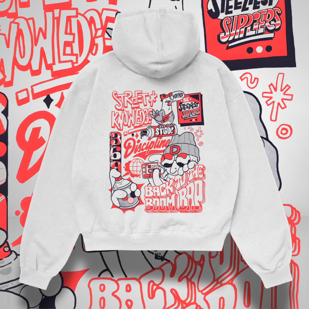 Street Knowledge Oversized Hoodie