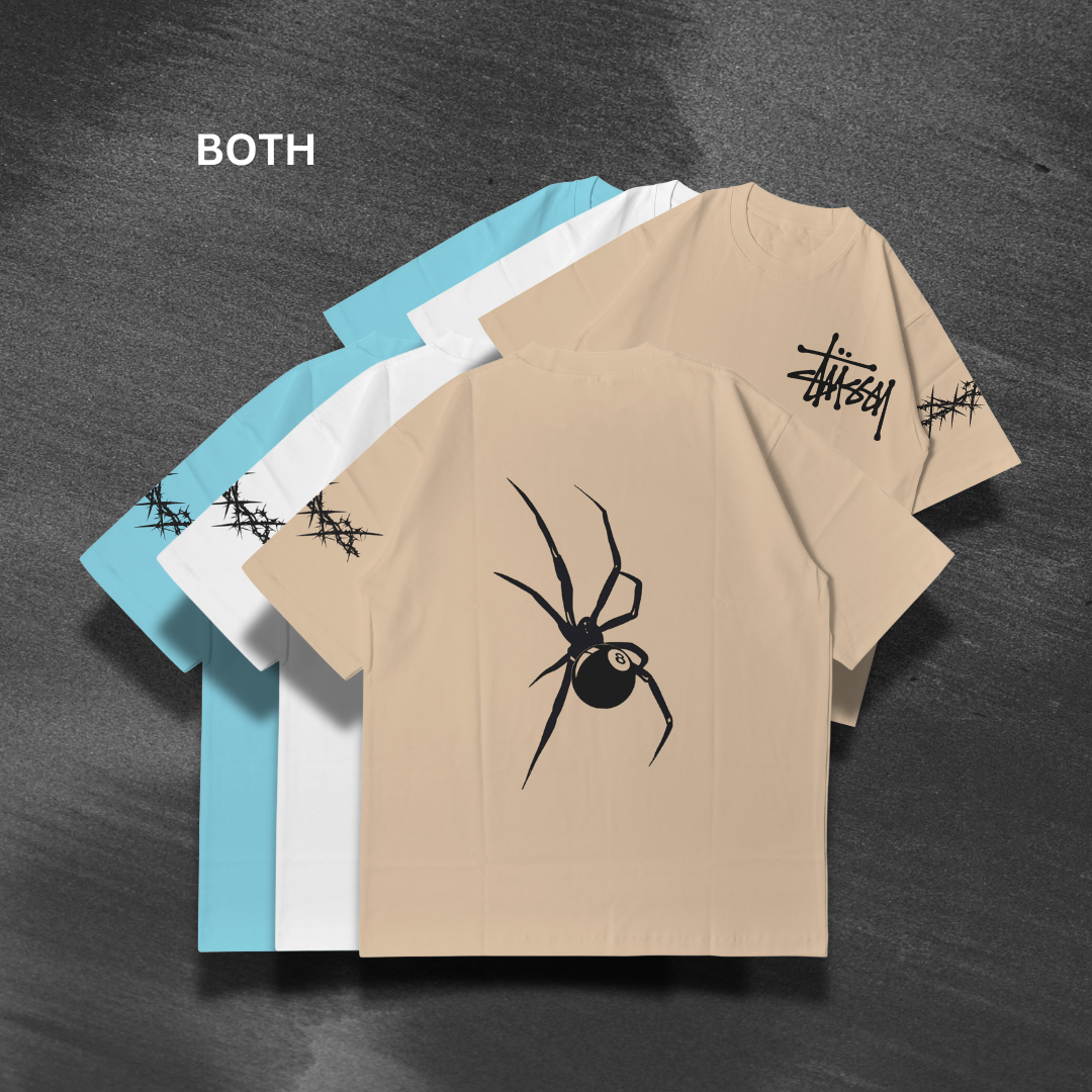 8-ball Spider Oversized T-Shirt