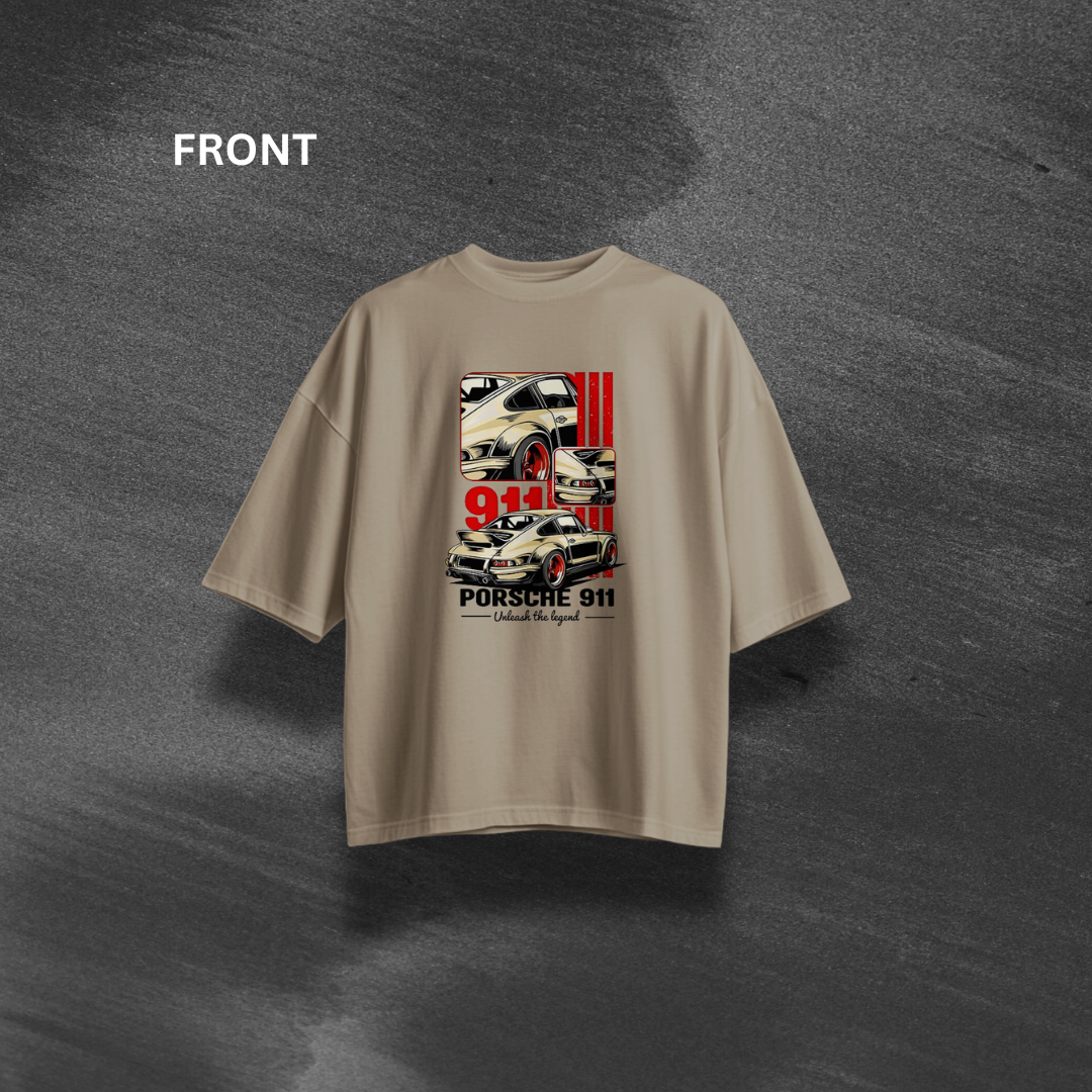 Porsche 911 Oversized T-Shirt