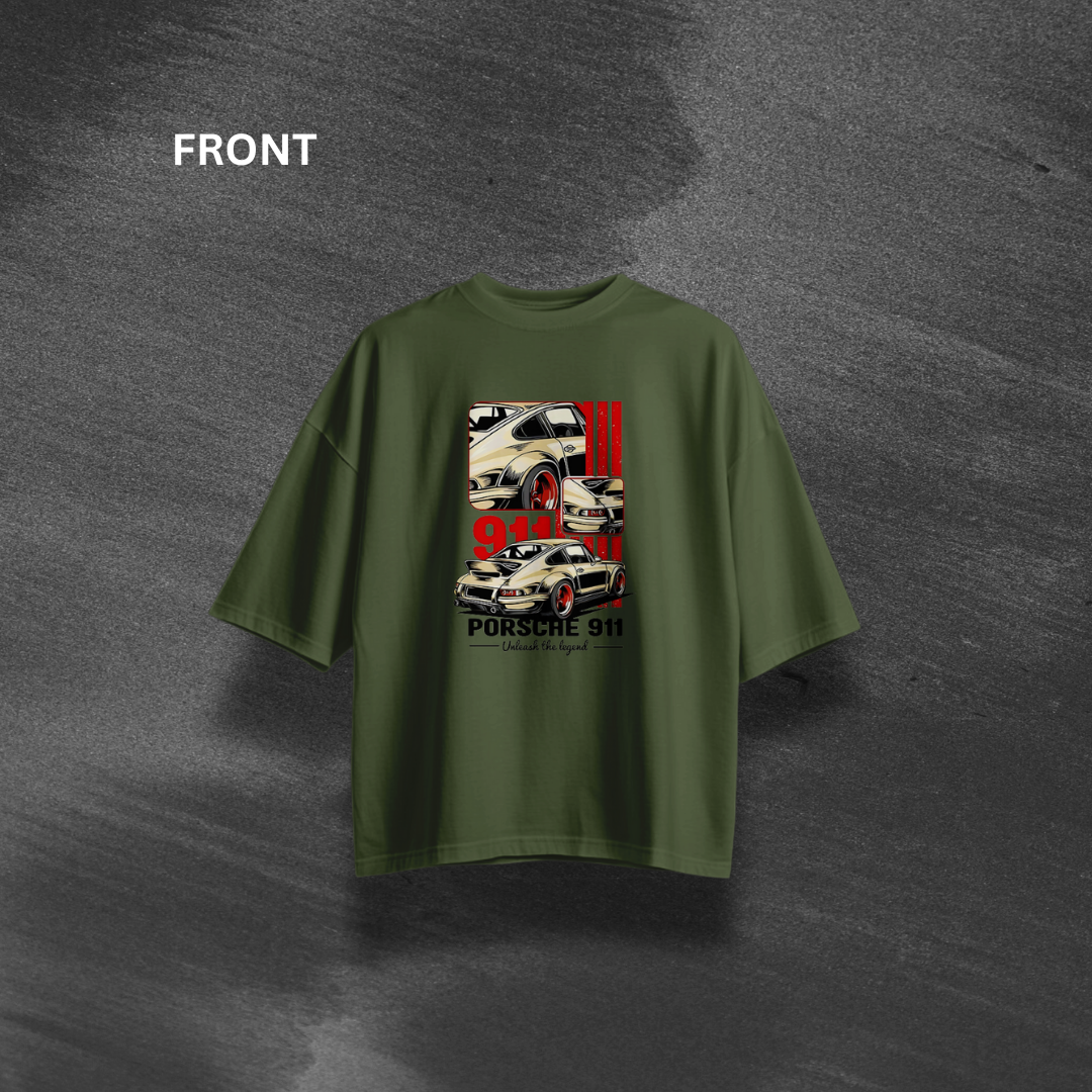 Porsche 911 Oversized T-Shirt