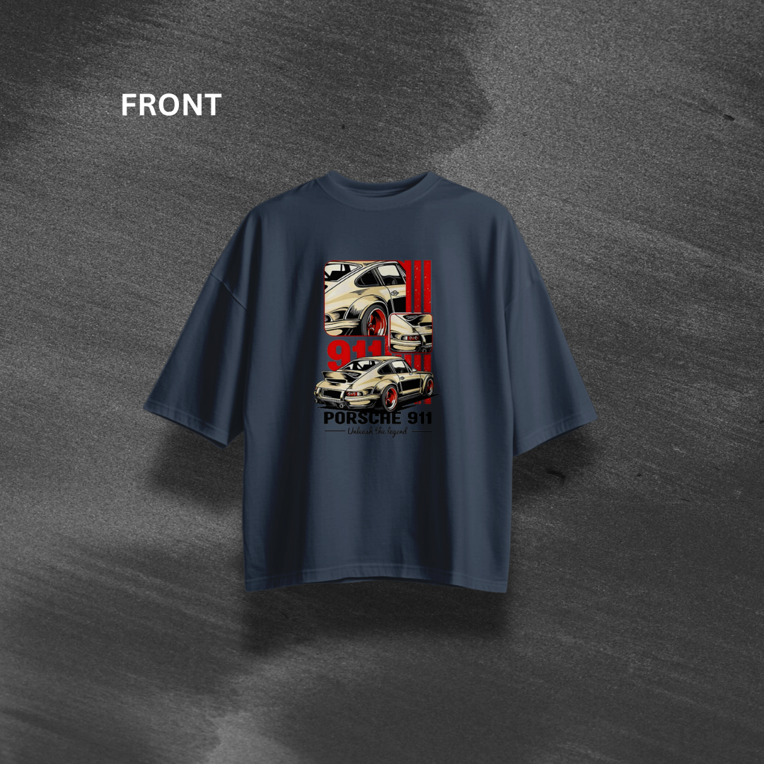 Porsche 911 Oversized T-Shirt