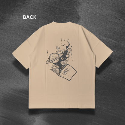 Space Art Oversized T-Shirt