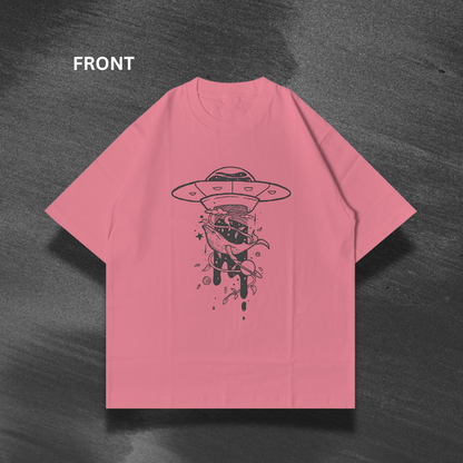 Space Art Oversized T-Shirt