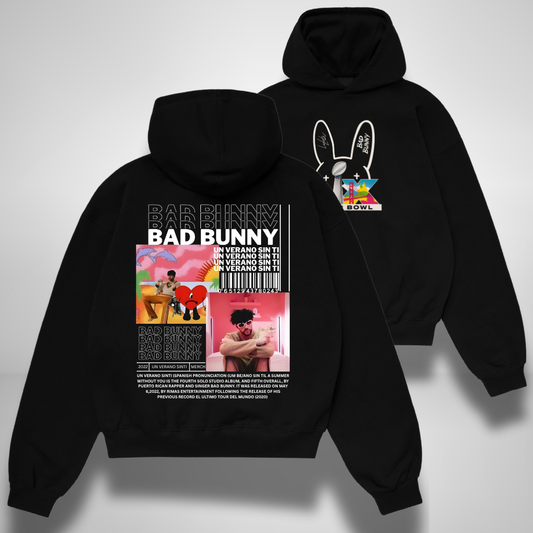 Bad Bunny Oversized Hoodie
