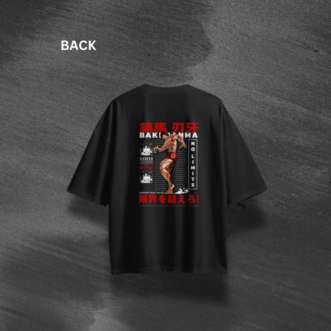 Baki Hanma Oversized T-Shirt