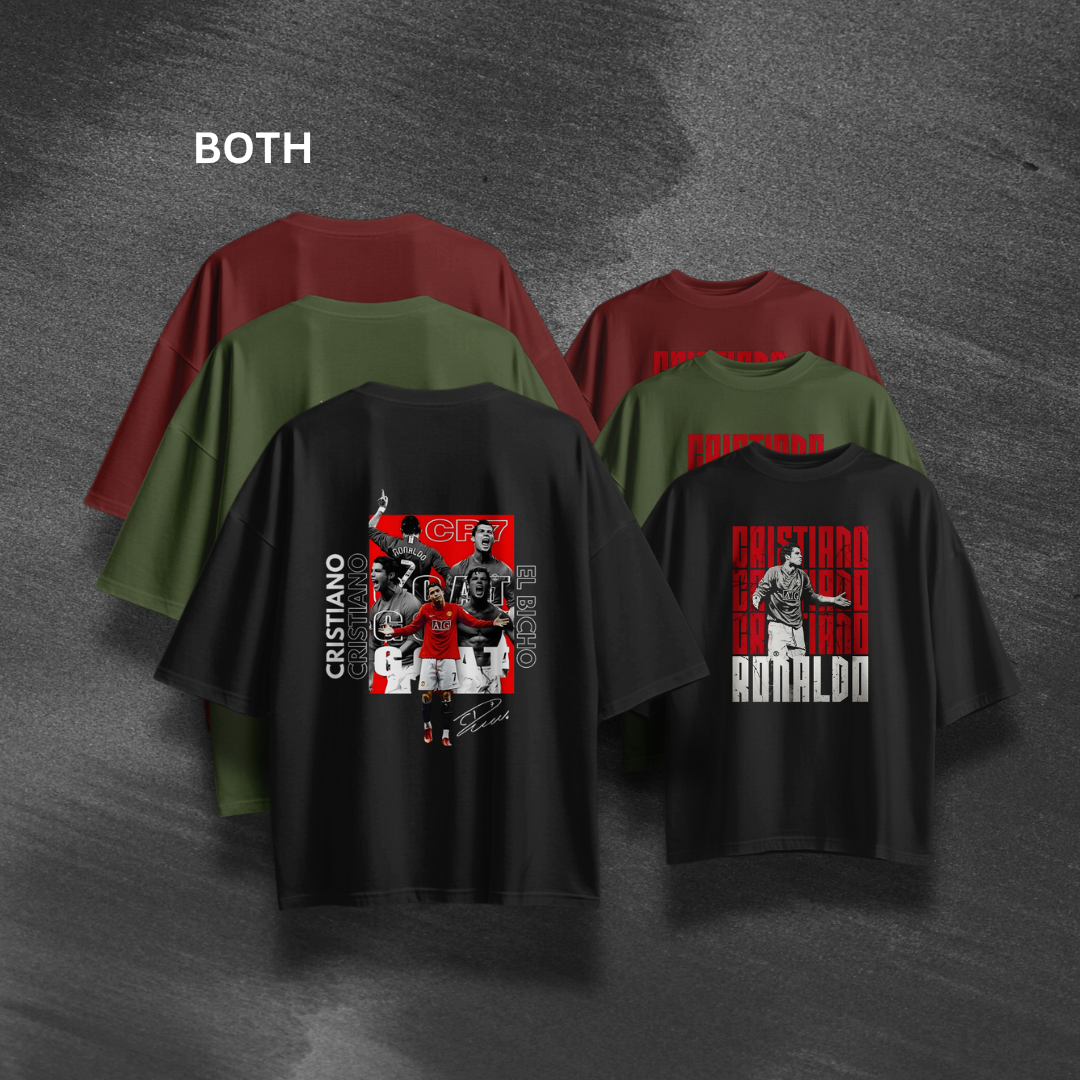 Cristiano Ronaldo (CR7) Oversized T-Shirt