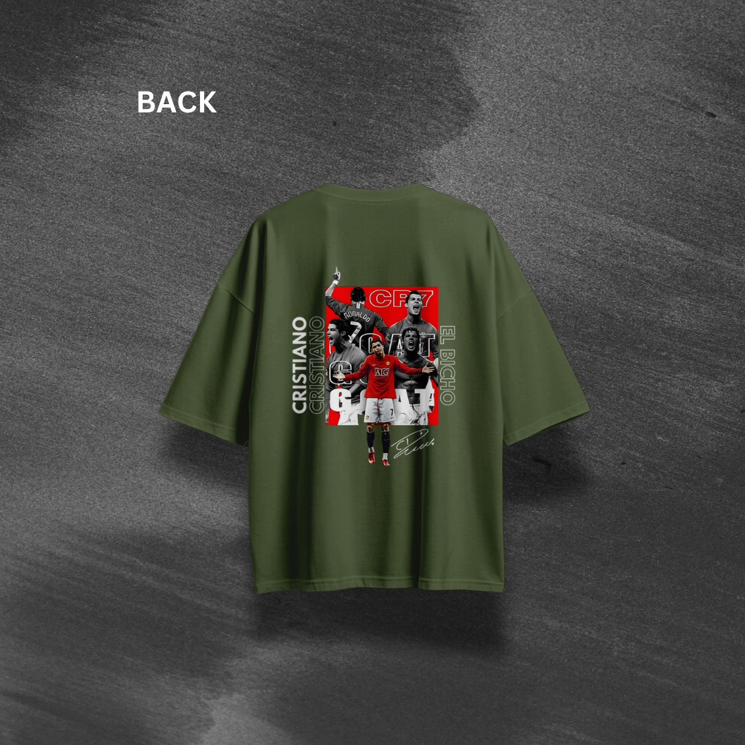 Cristiano Ronaldo (CR7) Oversized T-Shirt