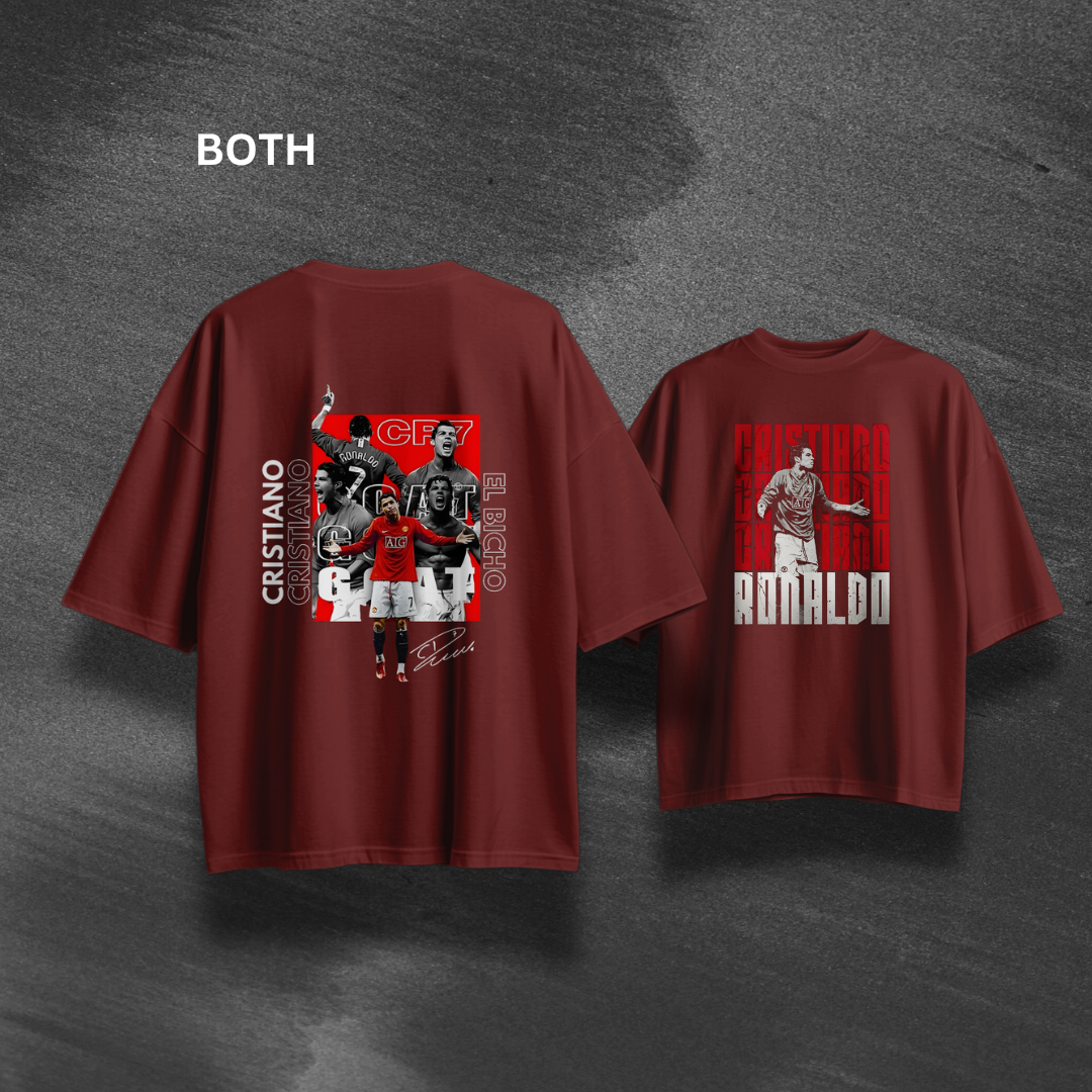 Cristiano Ronaldo (CR7) Oversized T-Shirt