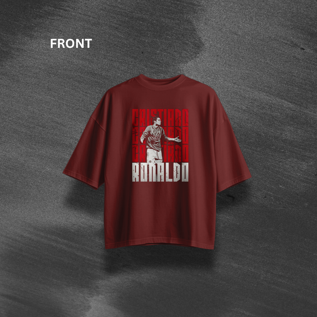 Cristiano Ronaldo (CR7) Oversized T-Shirt