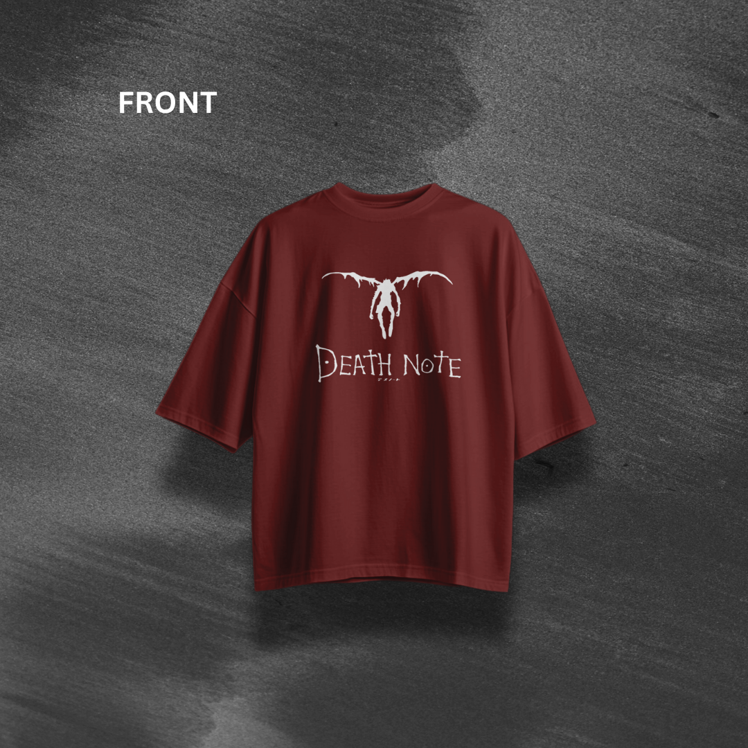 Death Note Oversized T-Shirt
