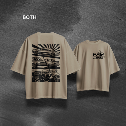 Don't Look Back Oversized T-Shirt