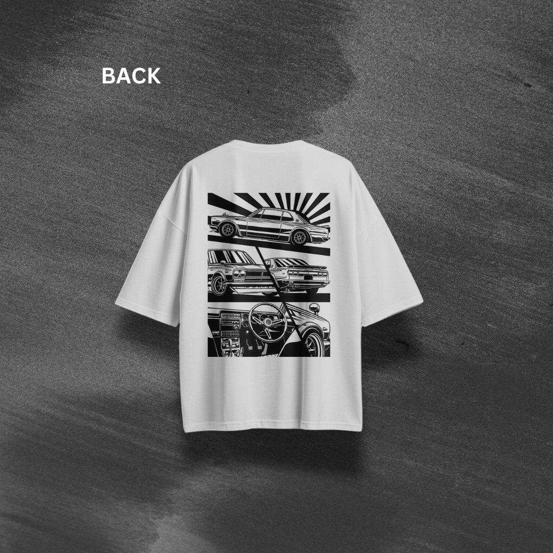 Don't Look Back Oversized T-Shirt