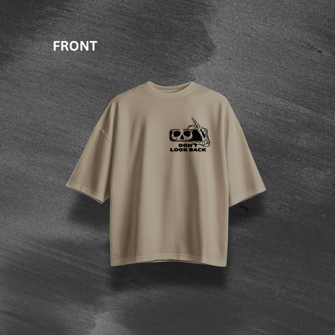 Don't Look Back Oversized T-Shirt