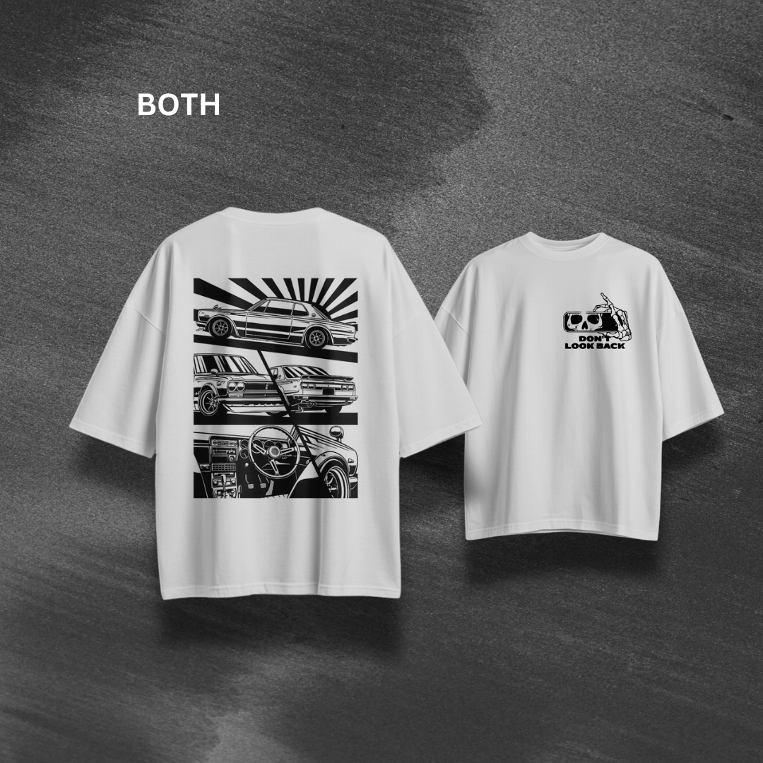 Don't Look Back Oversized T-Shirt