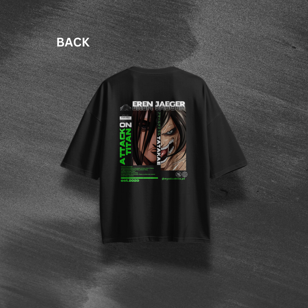 Eren Yeager Oversized T-Shirt