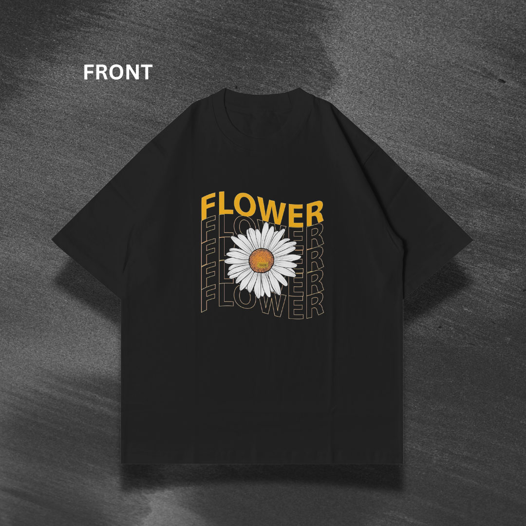 Flower Oversized T-Shirt