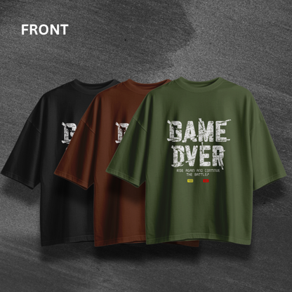 Game Over Oversized T-Shirt