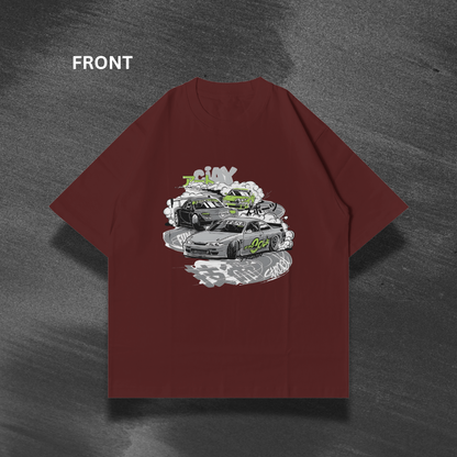 JDM Drift Trio Oversized T-Shirt