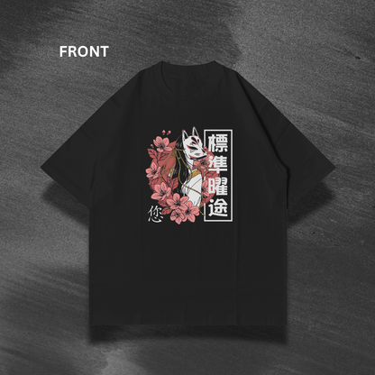 Kitsune Mask Oversized T-Shirt
