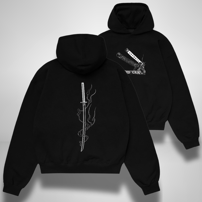 Katana Sword Oversized Hoodie