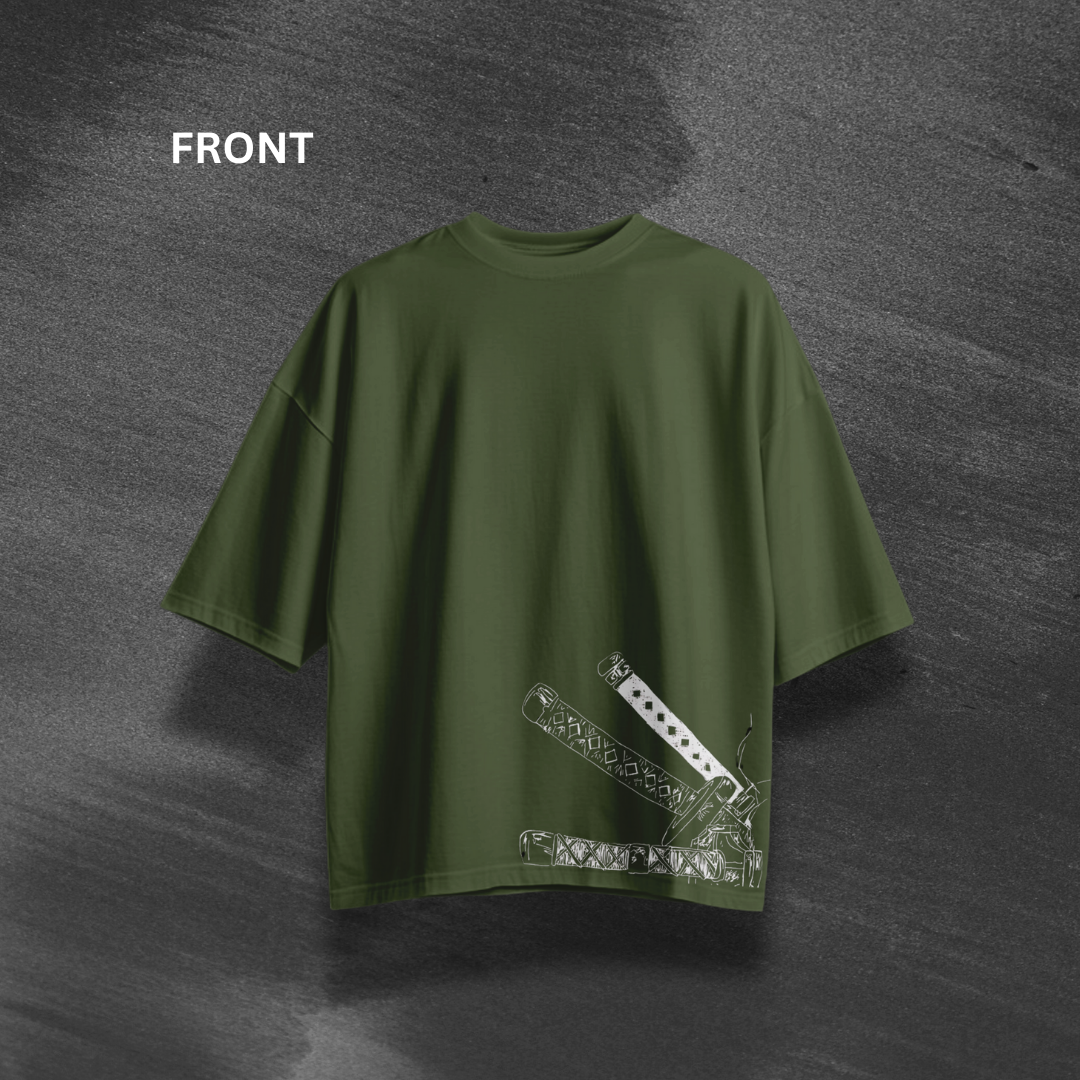Katana Sword Oversized T-Shirt