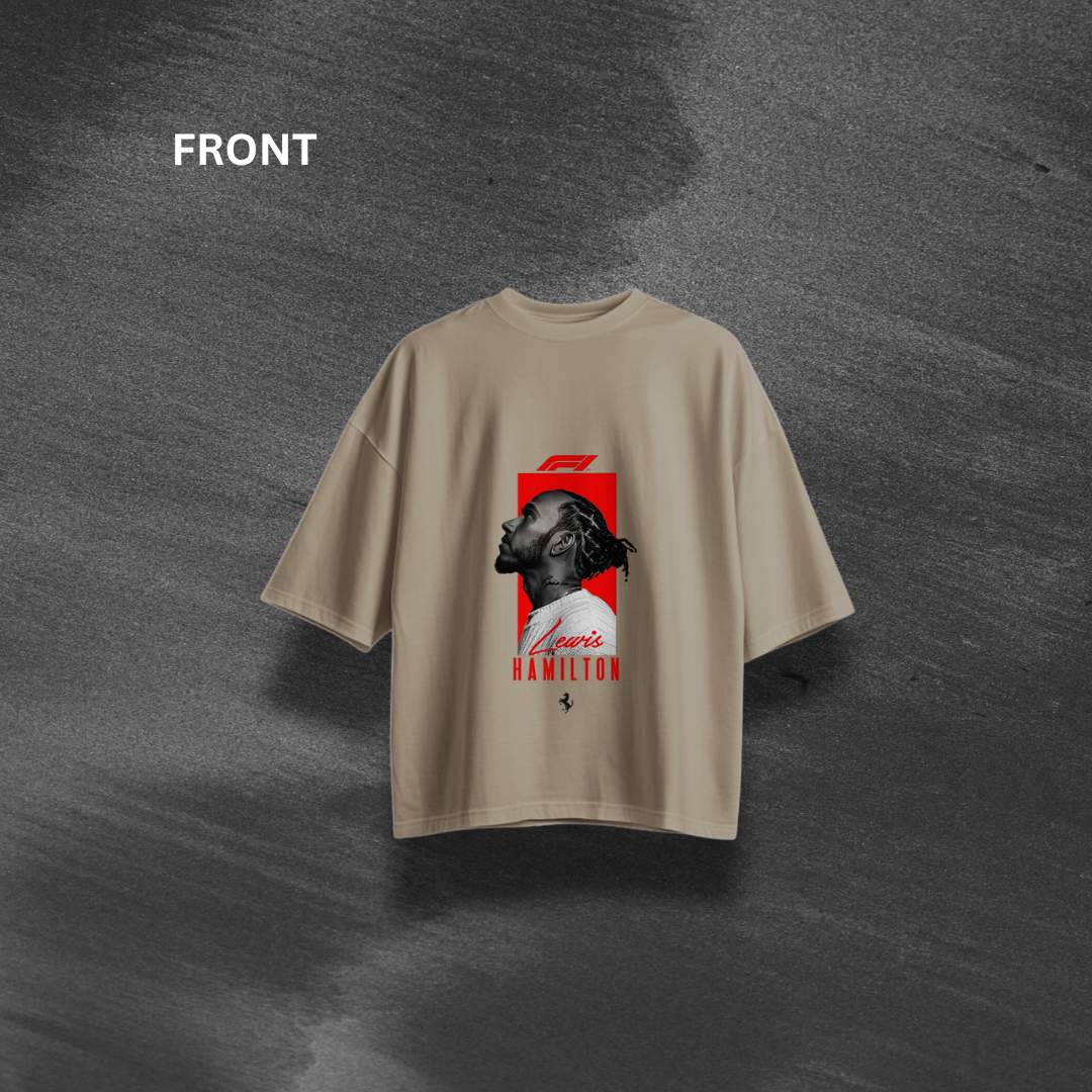 Hamilton X Ferrari Oversized T-Shirt