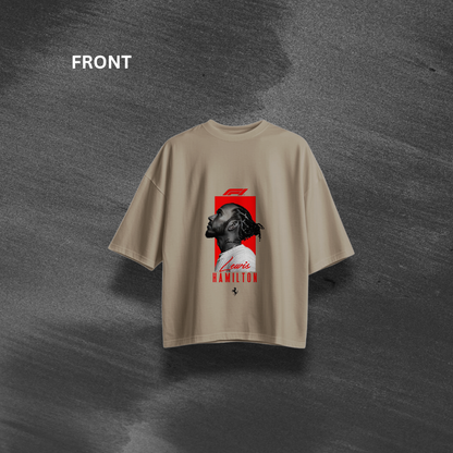 Hamilton X Ferrari Oversized T-Shirt