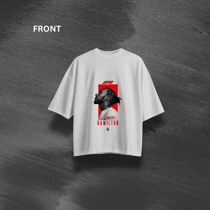 Hamilton X Ferrari Oversized T-Shirt
