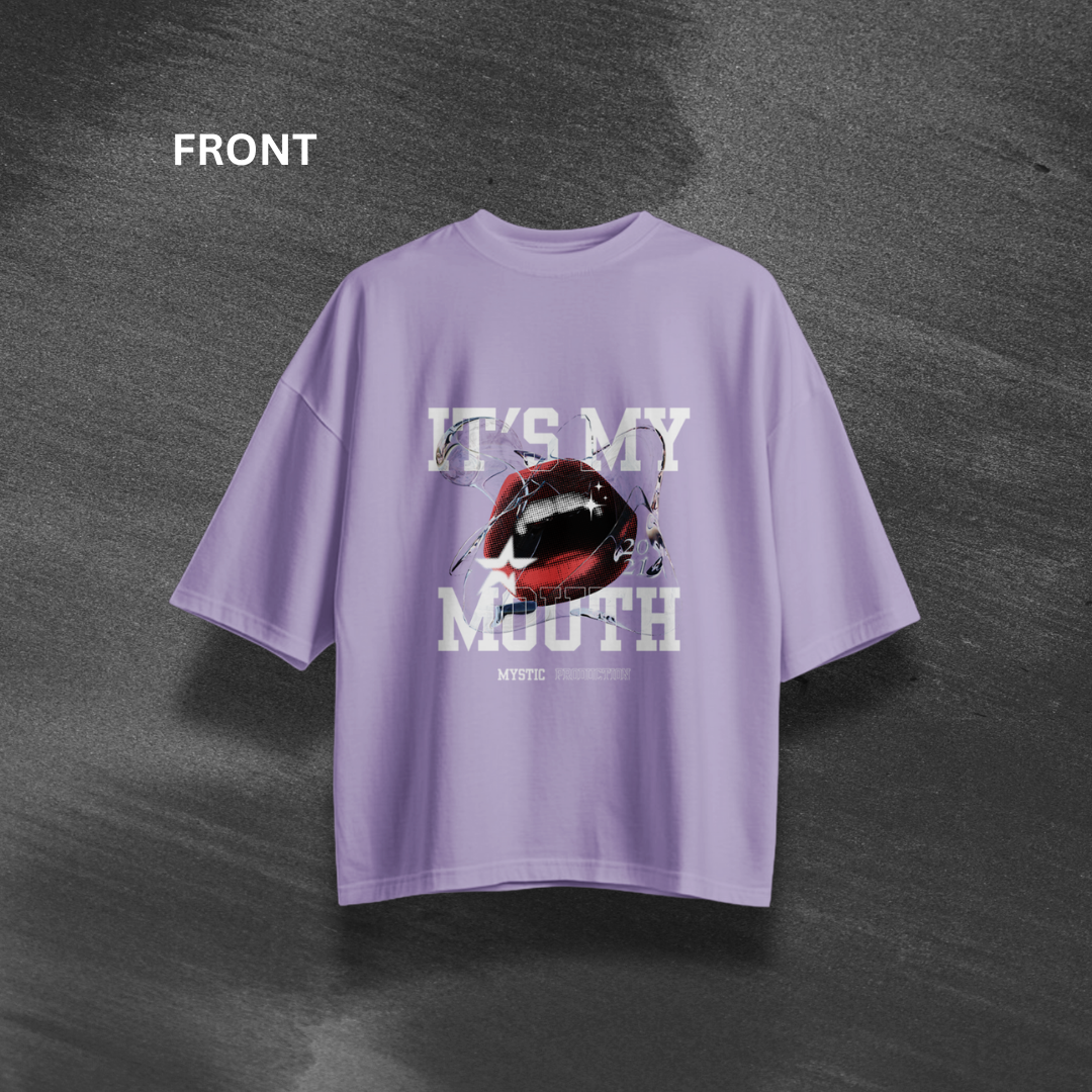 It’s My Mouth Oversized T-Shirt.
