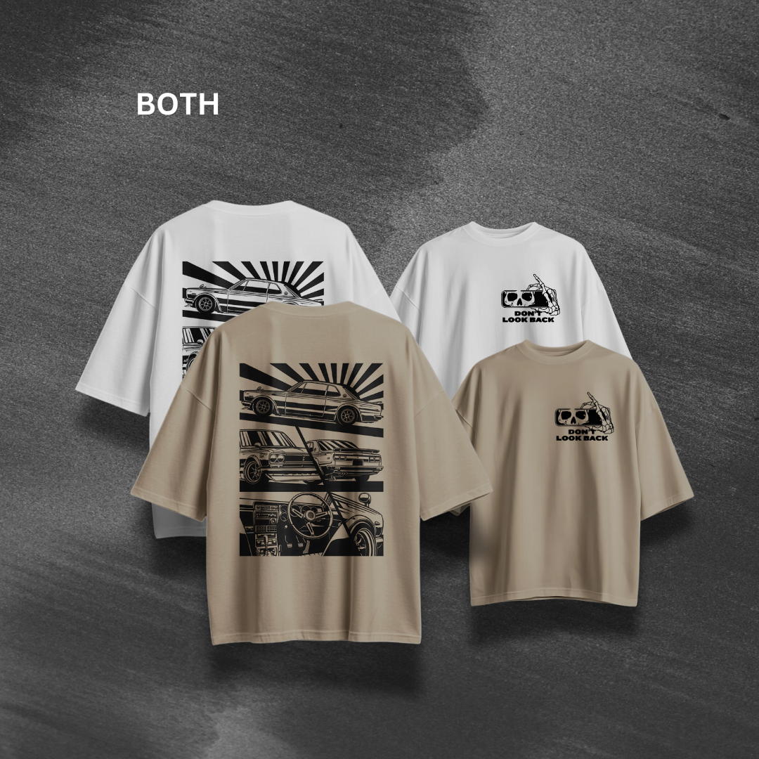 Don't Look Back Oversized T-Shirt