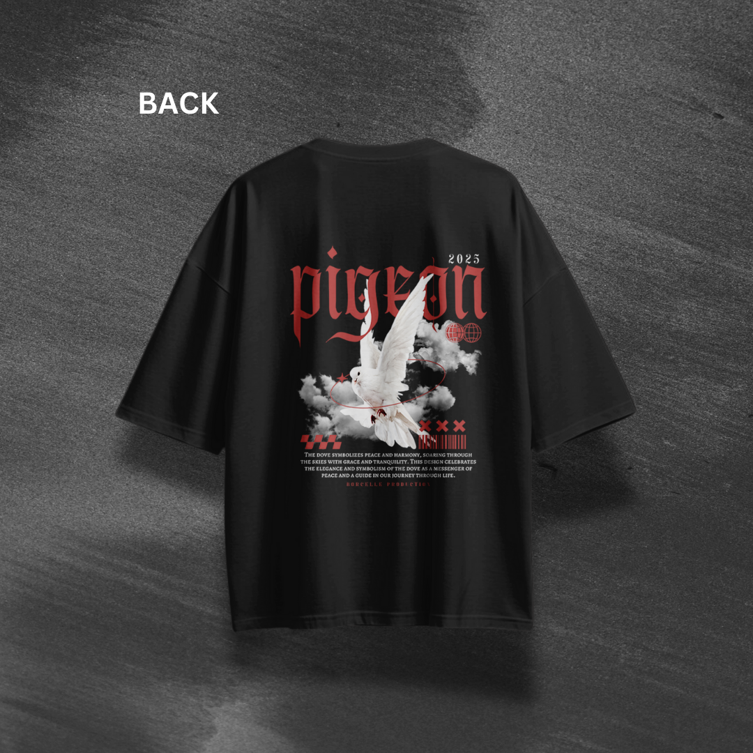 Pigeon Oversized T-Shirt