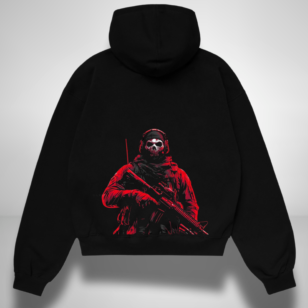 Ghost Operator Oversized Hoodie