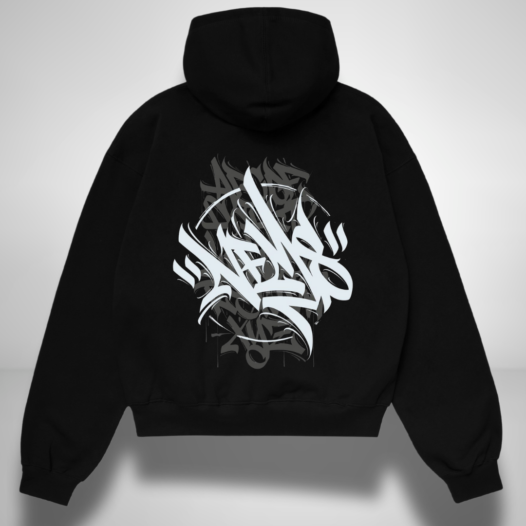 Graffiti Oversized Hoodie