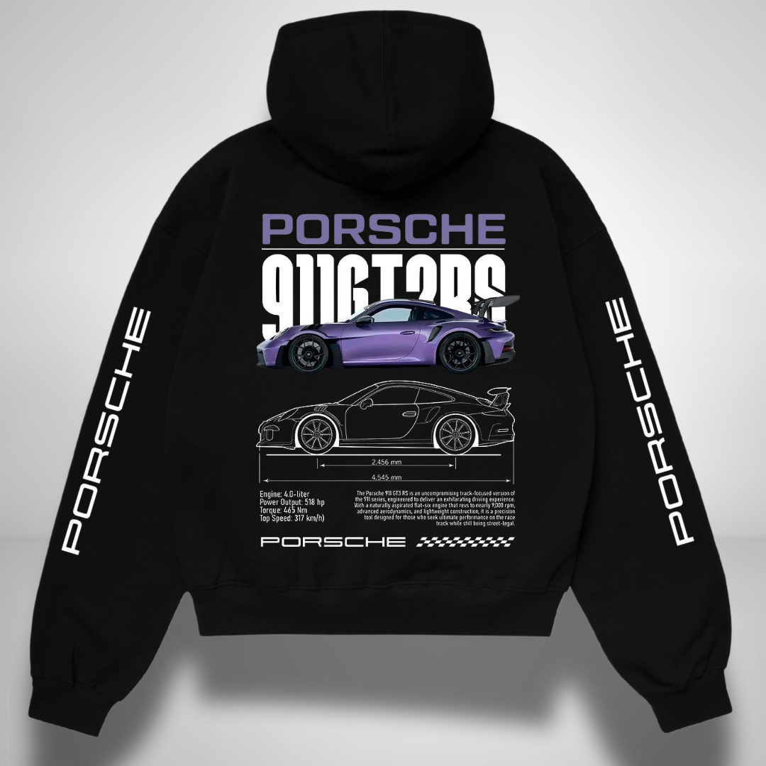 Porsche Oversized Hoodie