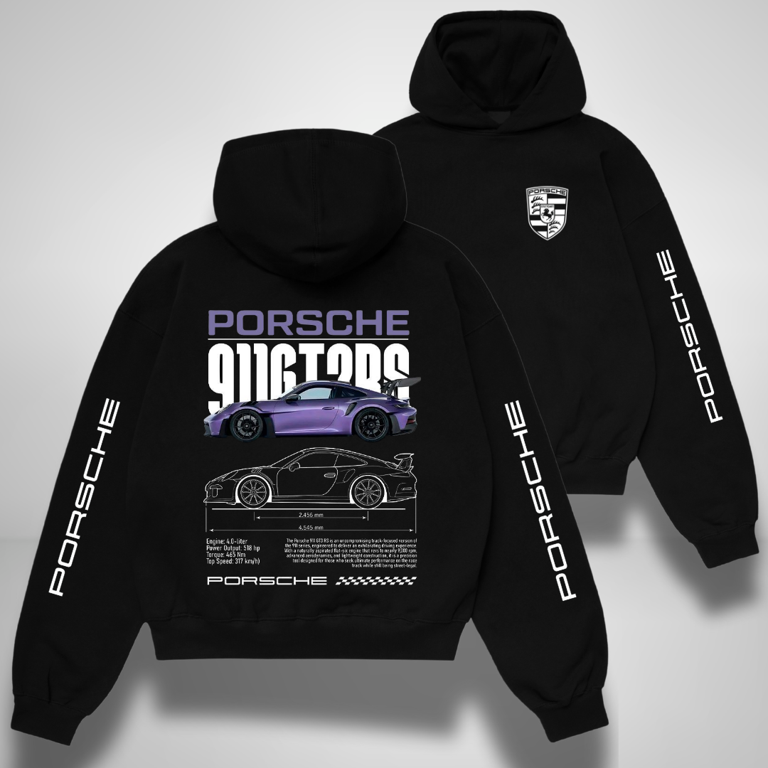 Porsche Oversized Hoodie