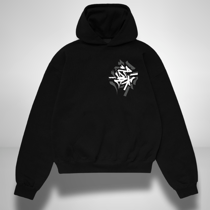 Graffiti Oversized Hoodie