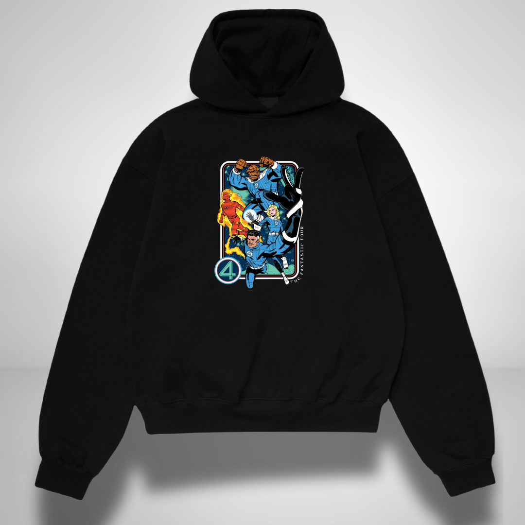 Fantastic Four Retro Oversized Hoodie