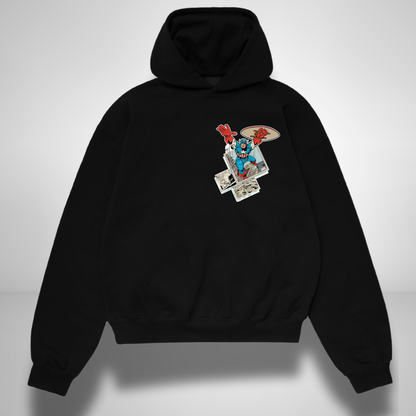 Captain America Retro Oversized Hoodie